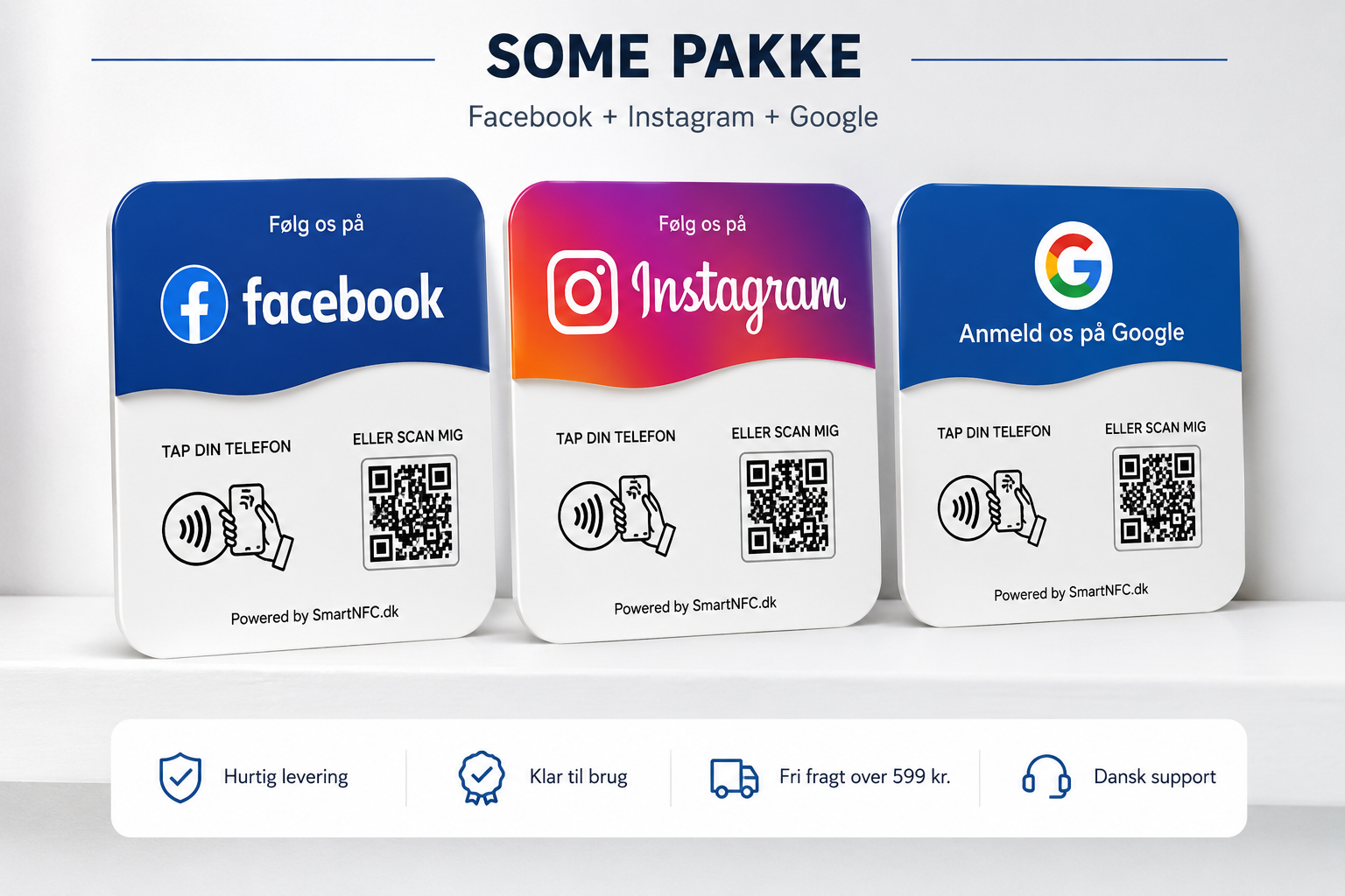 Social Media NFC Pakke